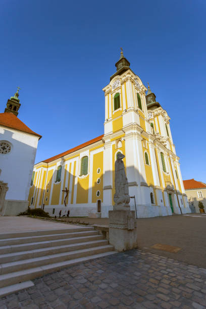istock Cathedral Basilica of Szekesfehervar, Hungary. 1225658217