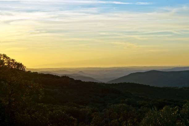 istock panoramic view from Picacho mountain over natural park Los Alcornocales 1225663748