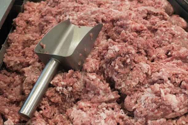 istock Minced pork in supermarket 1225663865