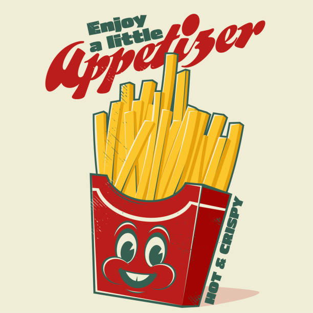 1,507 Salty French Fries Illustrations & Clip Art - iStock | Broccoli, Bacon