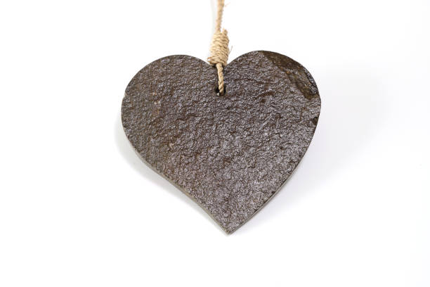 istock heart shaped terracotta in a white background 1225666195