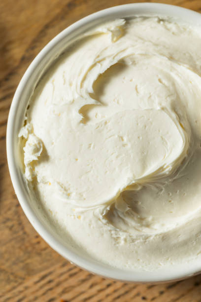 istock Homemade Creamy Cream Cheese 1225667522