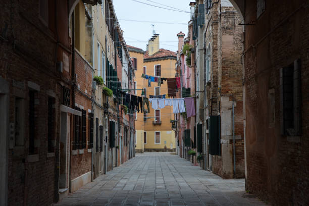 istock Empty Streets in Venice, Italy 1225668307