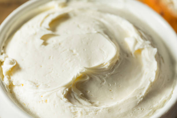 istock Homemade Creamy Cream Cheese 1225668312