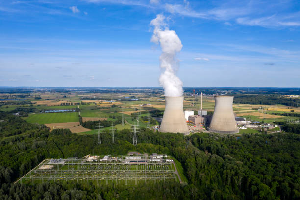 istock Power Station, Aerial View 1225671614