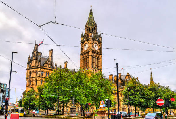 istock Manchester Town Hall in England 1225672753