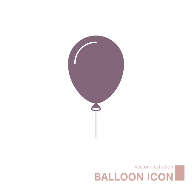 вектор нарисовал воздушные шары. - china balloon stock illustrations