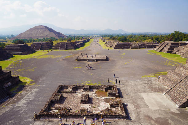istock Teotihuacan pyramids in Mexico 1225675226