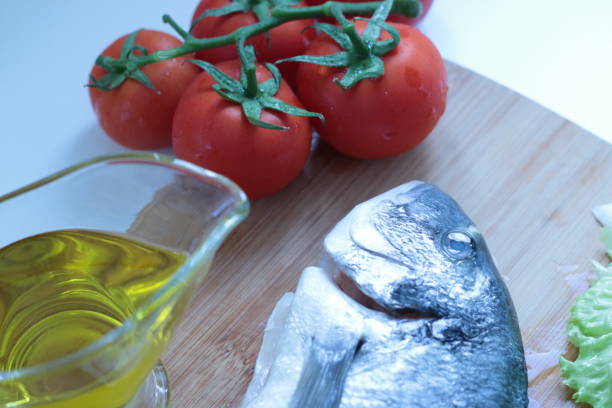 Mediterranean cuisine, healthy eating, healthy cooking concept