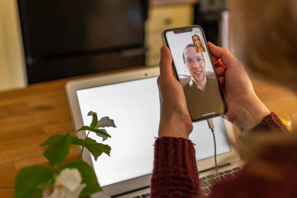 istock Woman working from home. 1225688097