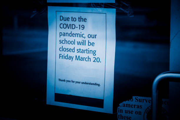 istock COVID-19 Coronavirus School Closed 1225688722