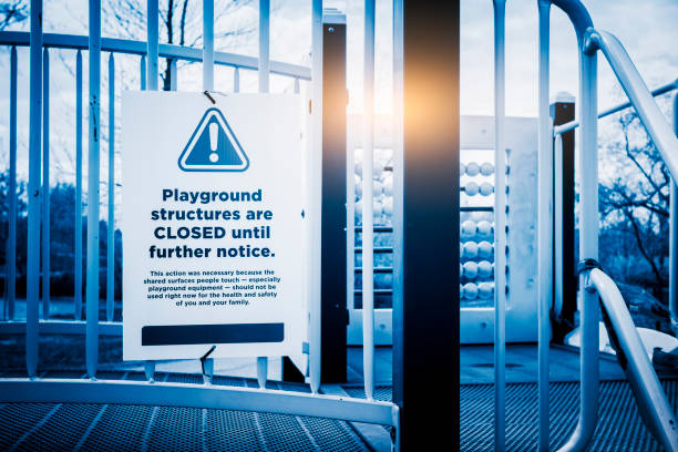 istock COVID-19 Coronavirus playground Closed 1225688746