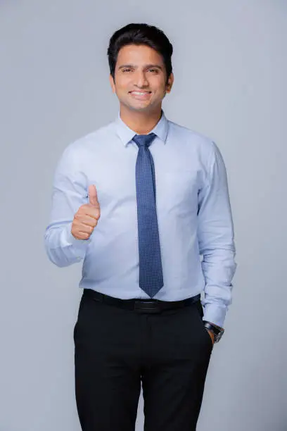 Photo of Young Indian businessman - stock photo