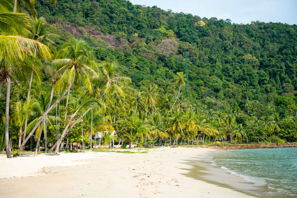 istock Thailand. Beach. Morning. Sunrises and sunsets. 1225712852