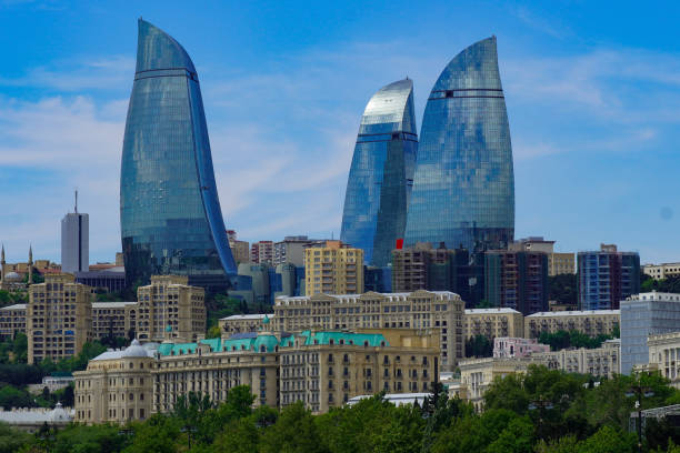 istock Baku Flame Towers 1225717624