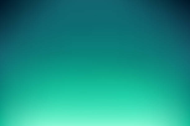marzycielski gładki abstrakcyjny niebiesko-zielony tło - backgrounds green abstract gradient stock illustrations