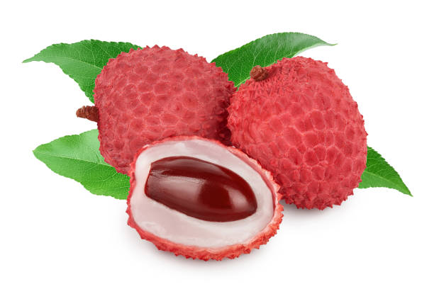 istock lychee fruit isolated on white background with clipping path and full depth of field 1225733167