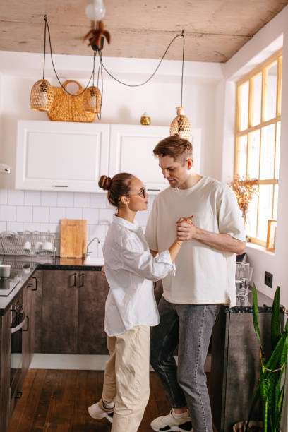 istock happy married couple enjoy dancing at home 1225734580