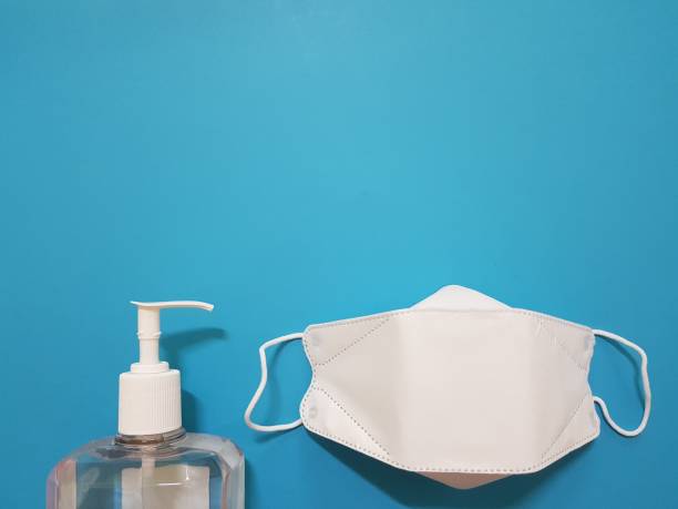 istock A mask and hand sanitizer for hygiene 1225739416