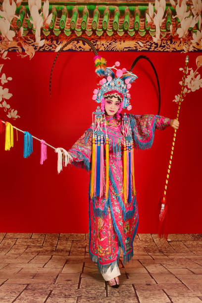 istock one peking opera actress performing on stage 1225743431