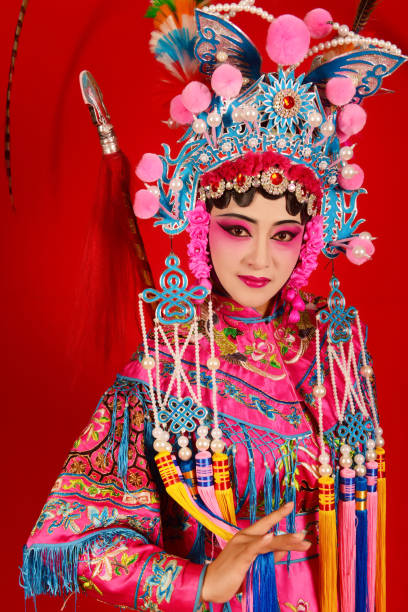 istock one peking opera actress performing on stage 1225743445