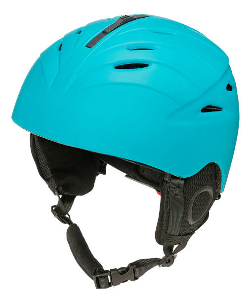 istock Safety helmet for skiing or mountain biking with clipping path 1225753109