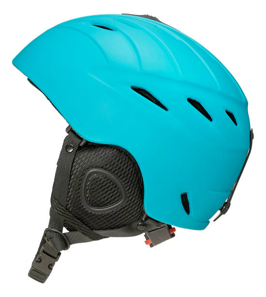 istock Safety helmet for skiing or mountain biking with clipping path 1225753135