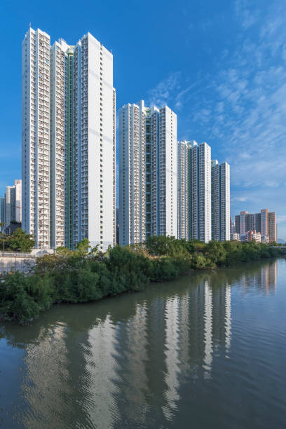istock residential district in Hong Kong city 1225756688