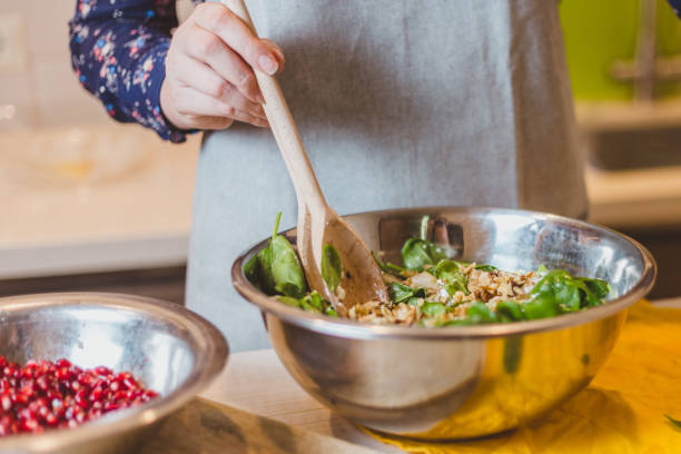istock Homemade cooking utensils for a large group of guests 1225759548