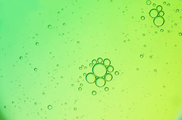 istock Abstract - Oil in water with colored background 1225759723