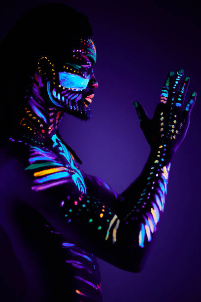 istock prayer with UV body art 1225771178