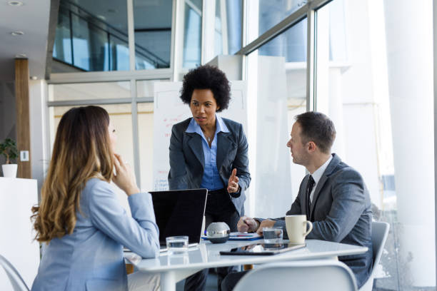 istock Achieving positive business outcomes with collaborative efforts 1225772416