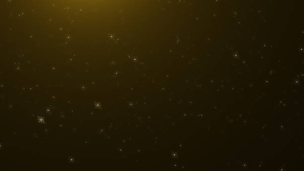 istock Gold luxury background with twinkling or blinking stars background. 1225773726