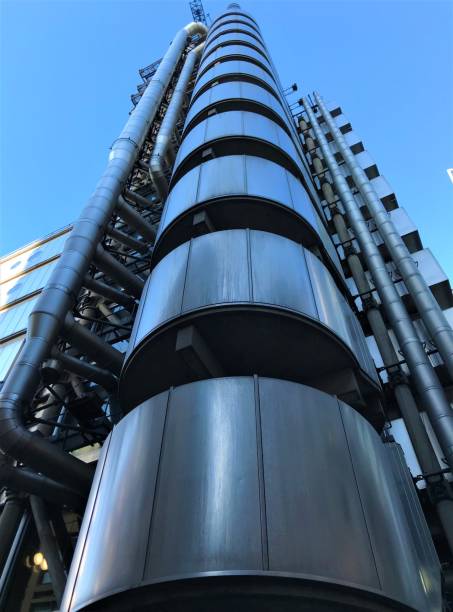 lloyd's building london - london england bank of england bank skyline imagens e fotografias de stock