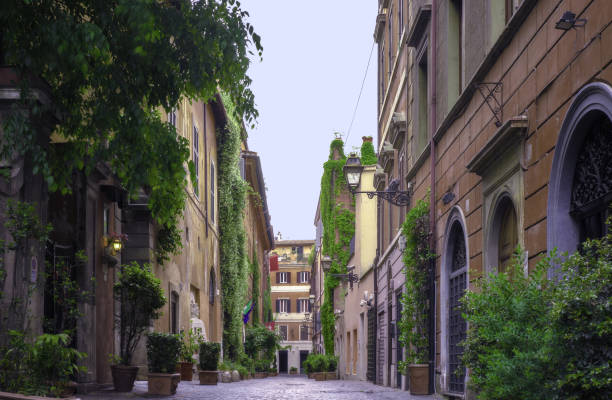 the artistic via Margutta in Rome