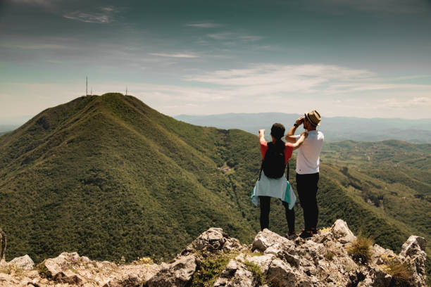 istock Beautiful view,landscape,from the mountain top 1225790489