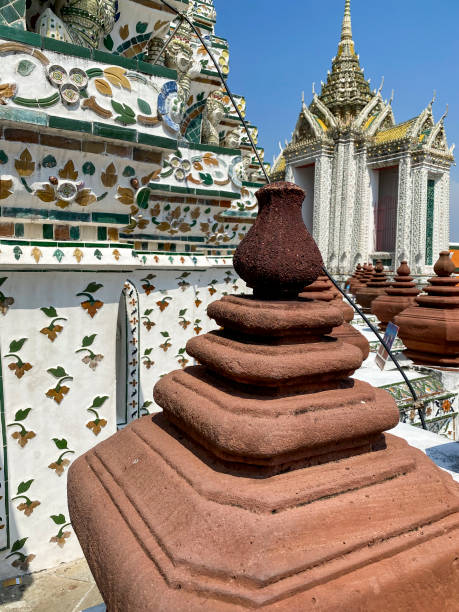istock Visiting the  Wat Arun Buddhist Temple, Bangkok, Thailand 1225795301