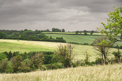 Stunning rural west Hertfordshire, landscape, England.