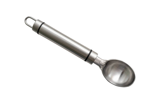 istock metal spoon for ice cream 1225802615