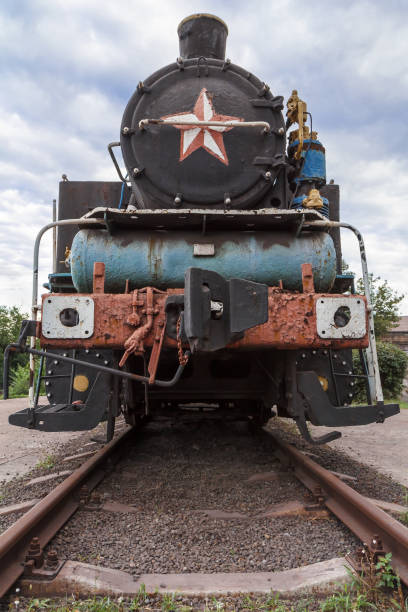 istock Old rusty steam locomotive 1225807804