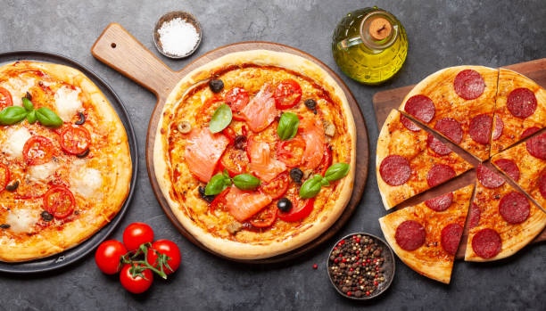 istock Various tasty homemade pizza 1225813591