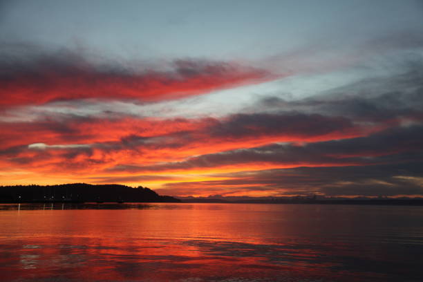 istock Sunrise over Puget Sound 1225814710