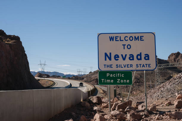 istock Welcome to Nevada Sign 1225823982