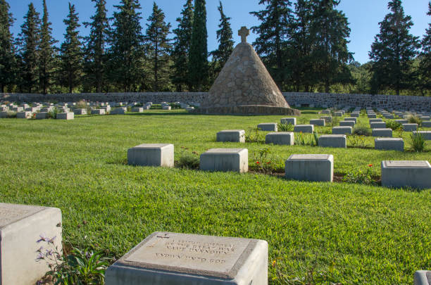 istock WW1 Cemetery in Doirani village, Greece 1225824100