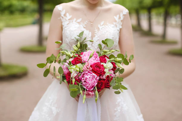 istock wedding bouquet of the bride 1225834489