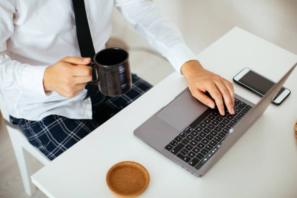 Pyja At Work 1,700+ Office Pyjama Stock Photos, Pictures & Royalty-Free Images - iStock