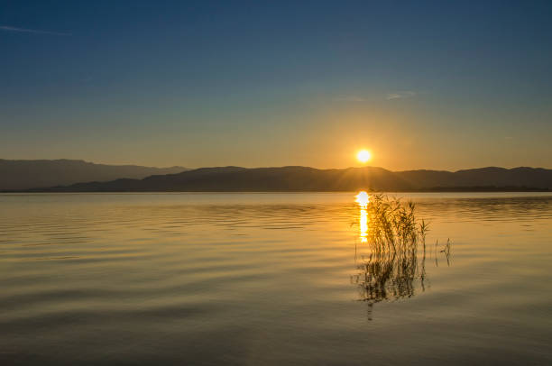 istock Dojran Lake Macedonia - sunrise scene 1225838952