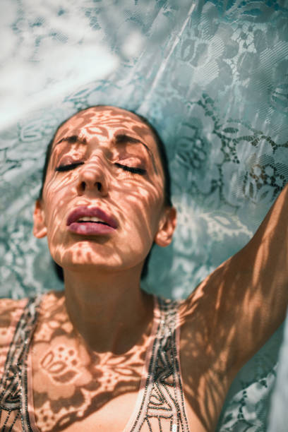 istock Beautiful lady and the sun rays 1225841761