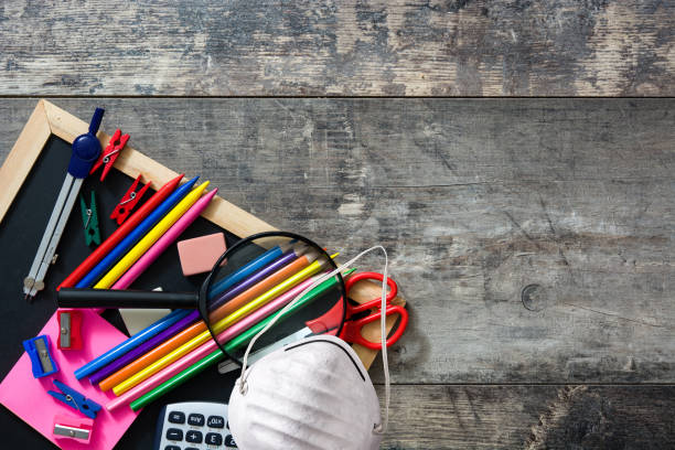 istock Back to school and coronavirus COVID 1225844942