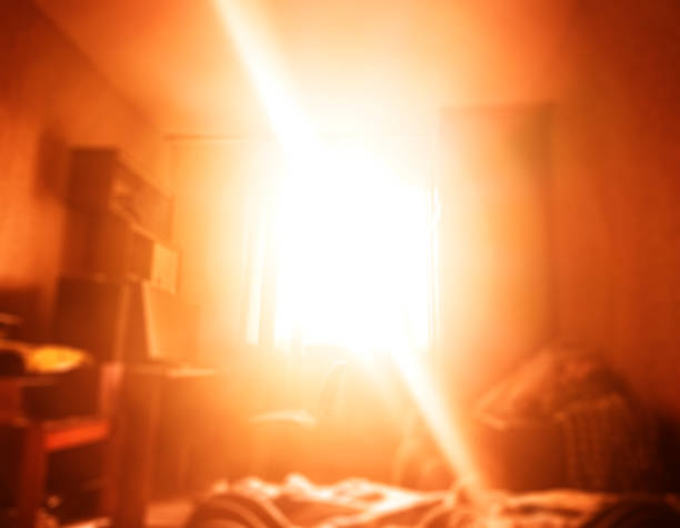 istock Morning light leak through window bokeh background 1225846343